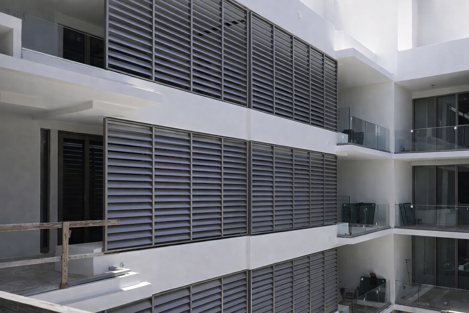 Aluminum Performance Louvers for Bangalore Metro (UG)